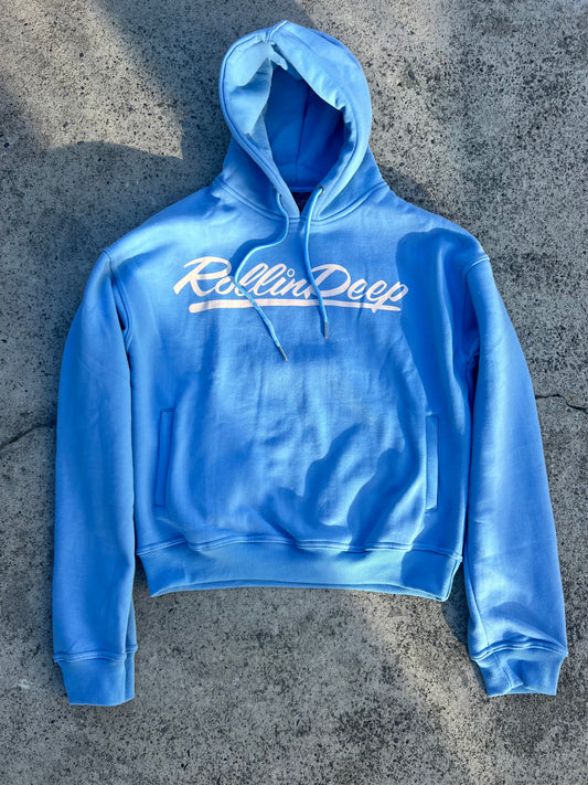 Baby blue hood